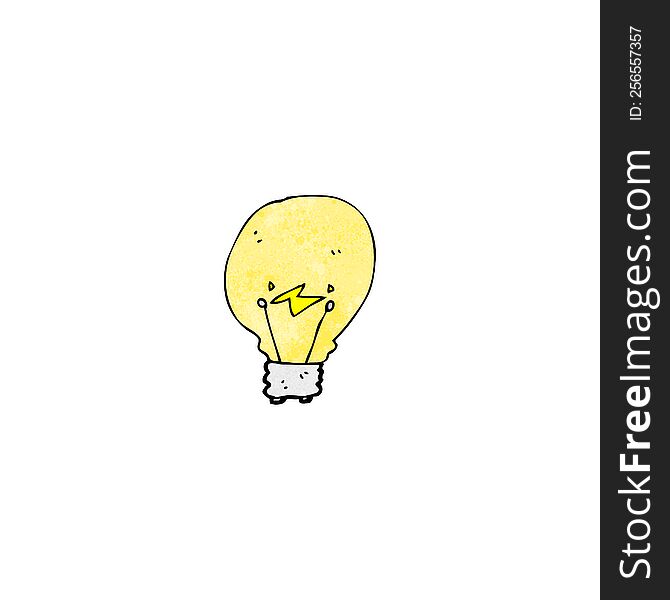 electric light bulb idea symbol