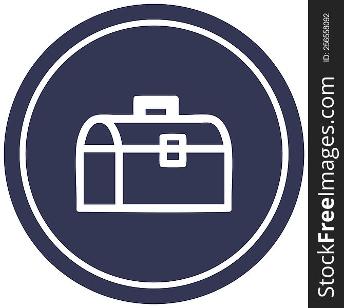 tool box circular icon