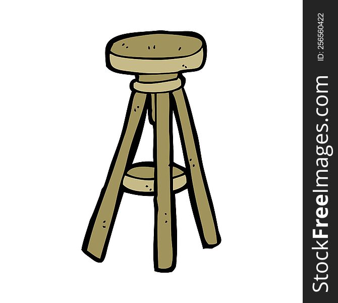 cartoon stool