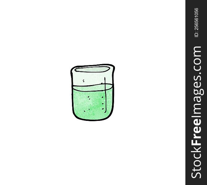 cartoon chemical jar