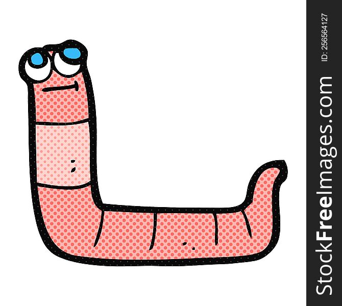 Cartoon Worm