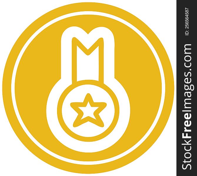 medal award icon symbol