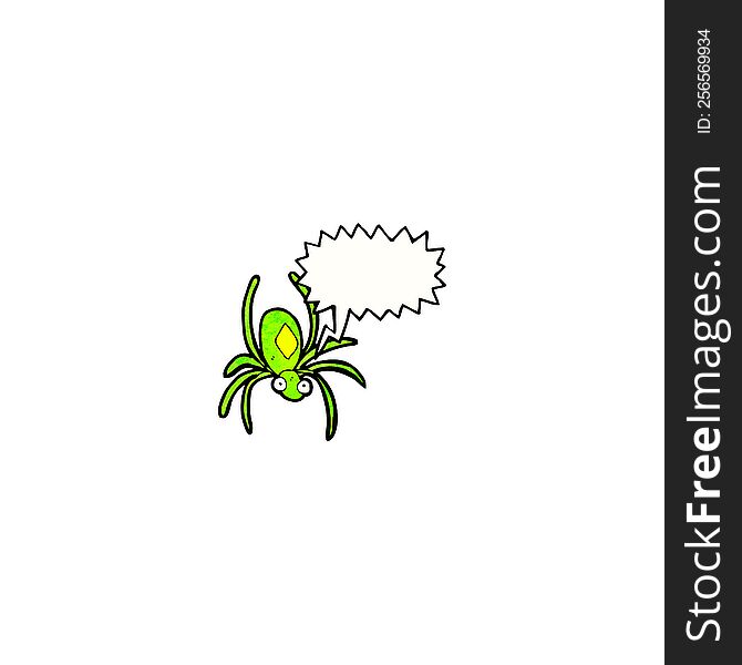 poison spider cartoon