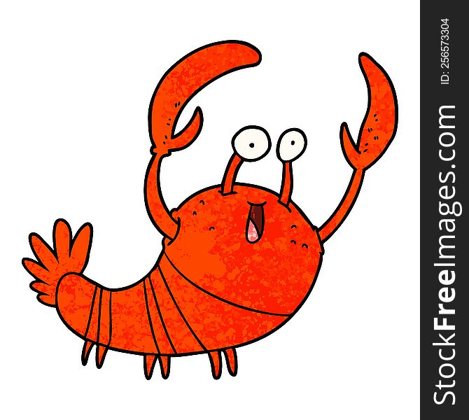 cartoon lobster. cartoon lobster