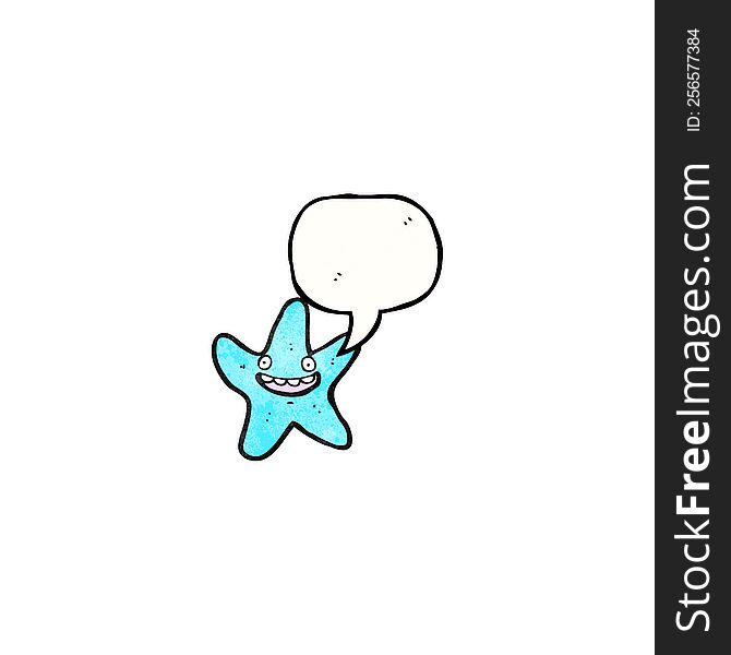 cartoon starfish