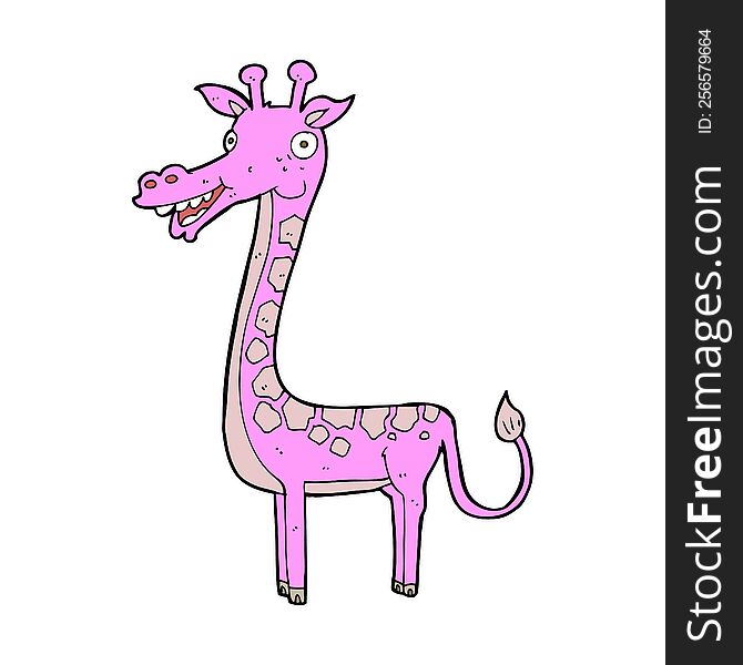 cartoon giraffe