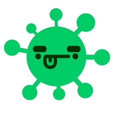 Free Funny Expressions With Thick Eyebrows Virus Stock Photos - 256583543