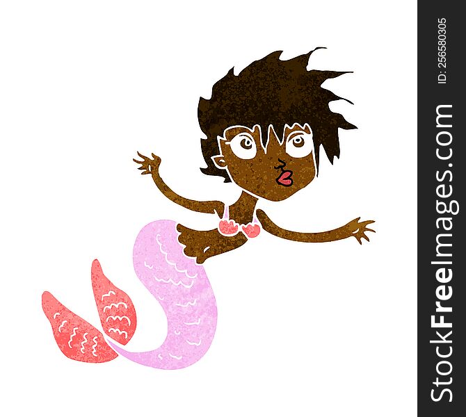 Cartoon Mermaid