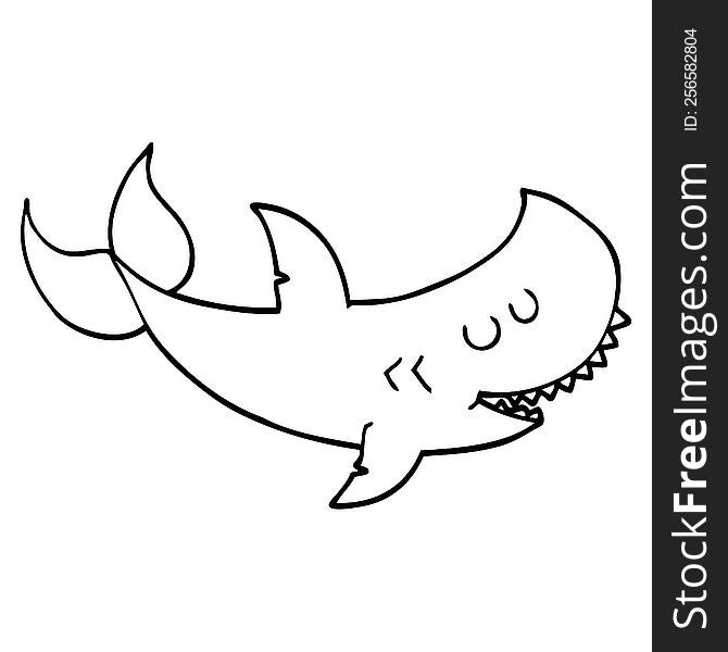 Cartoon Shark