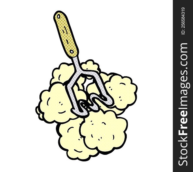 cartoon potato masher