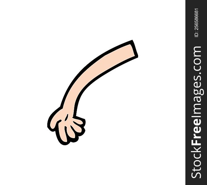 Cartoon Arm