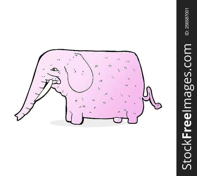 cartoon funny elephant