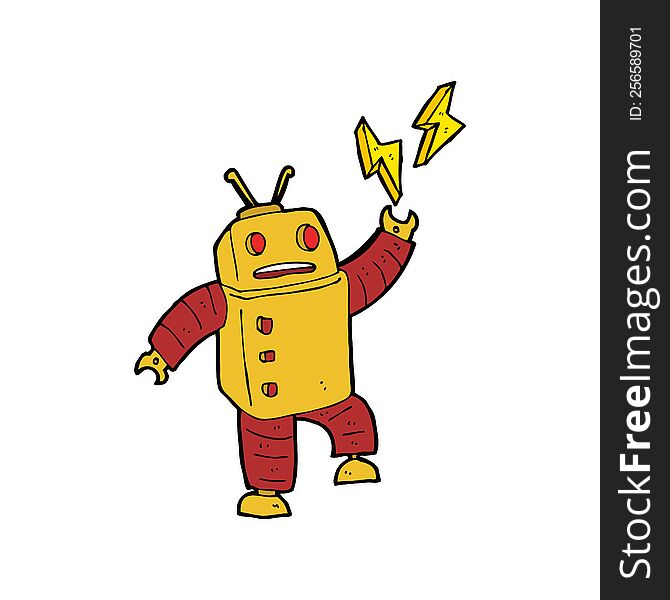 Cartoon Robot