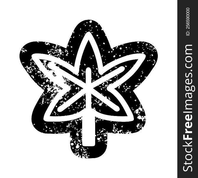 marijuana leaf icon symbol