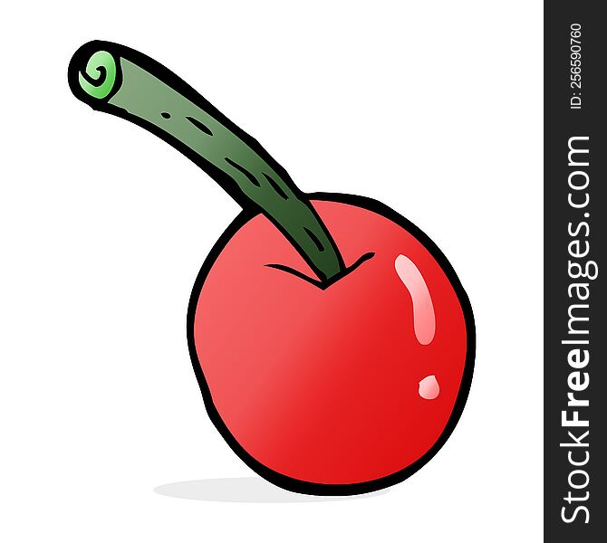 cartoon cherry symbol