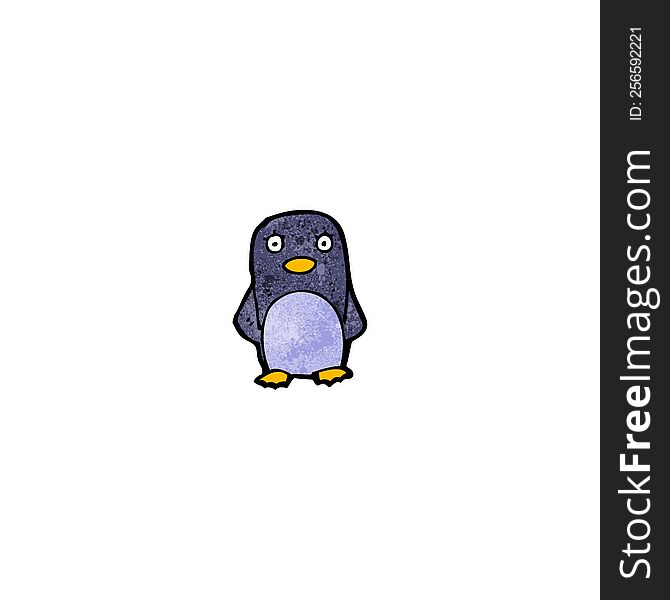 cartoon penguin