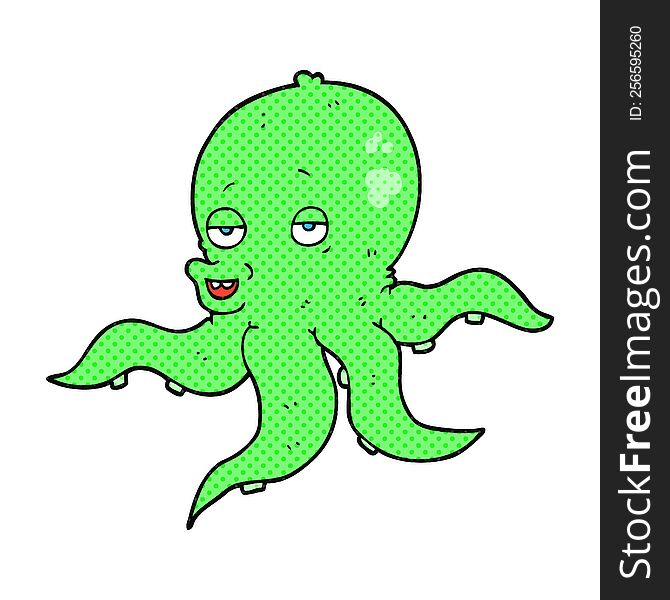 Cartoon Octopus