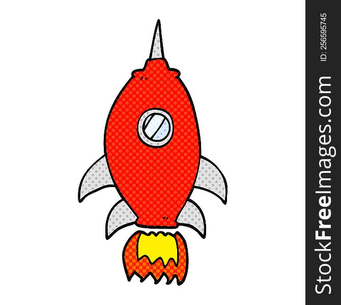 Cartoon Spaceship