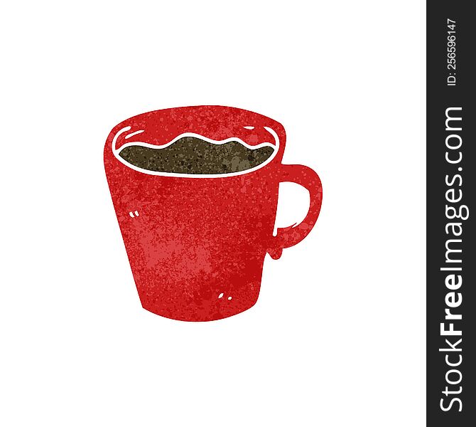 cartoon coffee mug