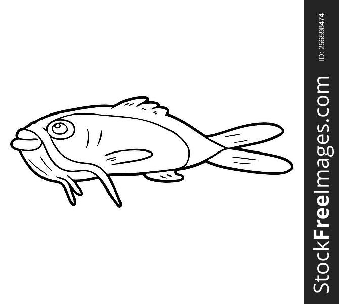 cartoon catfish. cartoon catfish