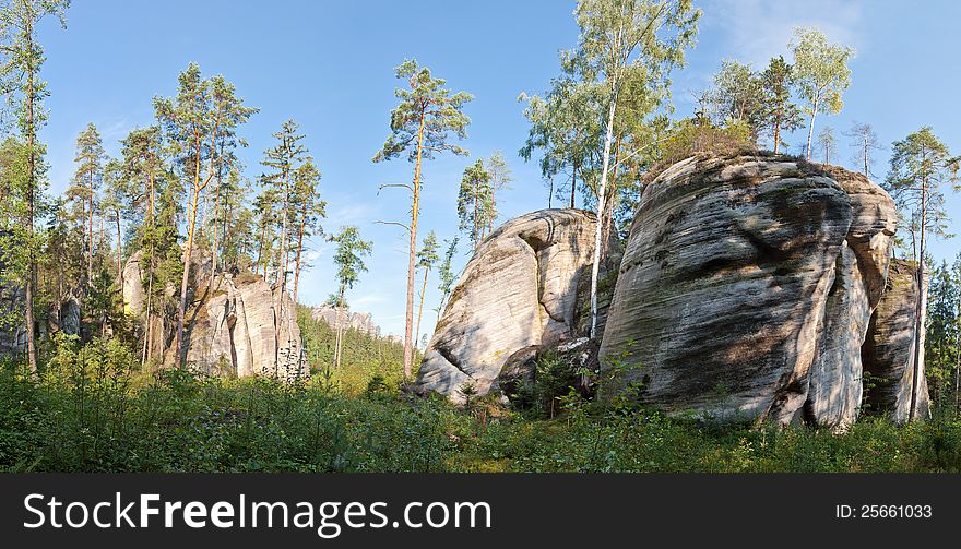 One of the greatest and wildest stone towns in the Middle Europe located in the Czech Republic. One of the greatest and wildest stone towns in the Middle Europe located in the Czech Republic.