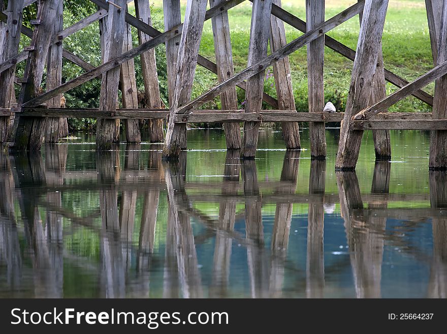 Old Wooden Bridge