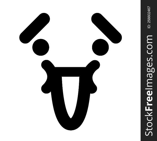 Happy Laughing Face Icon