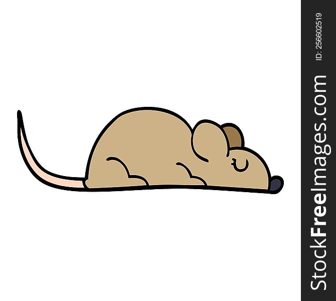 Cartoon Doodle Little Mouse