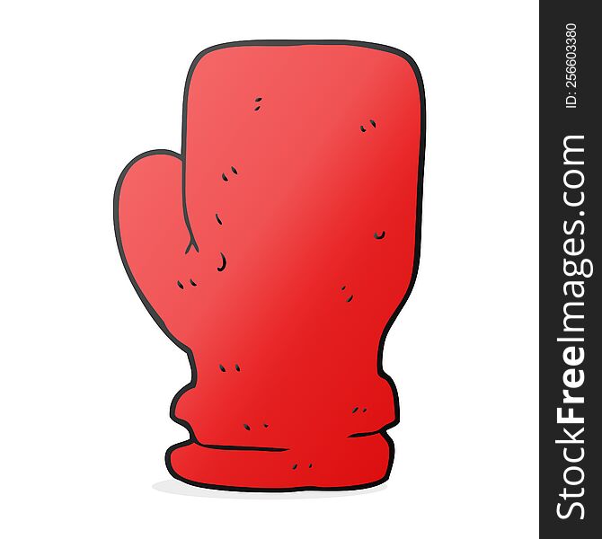 cartoon boxing glove