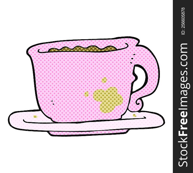 Cartoon Cup Of Coffee