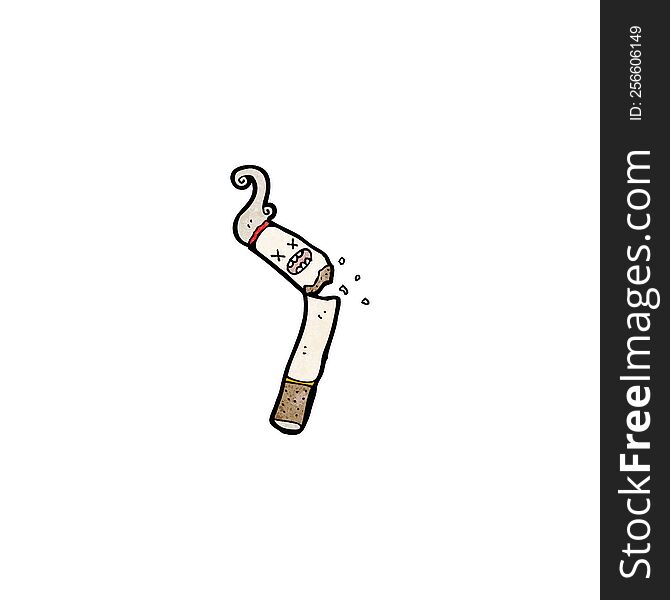 cartoon cigarette