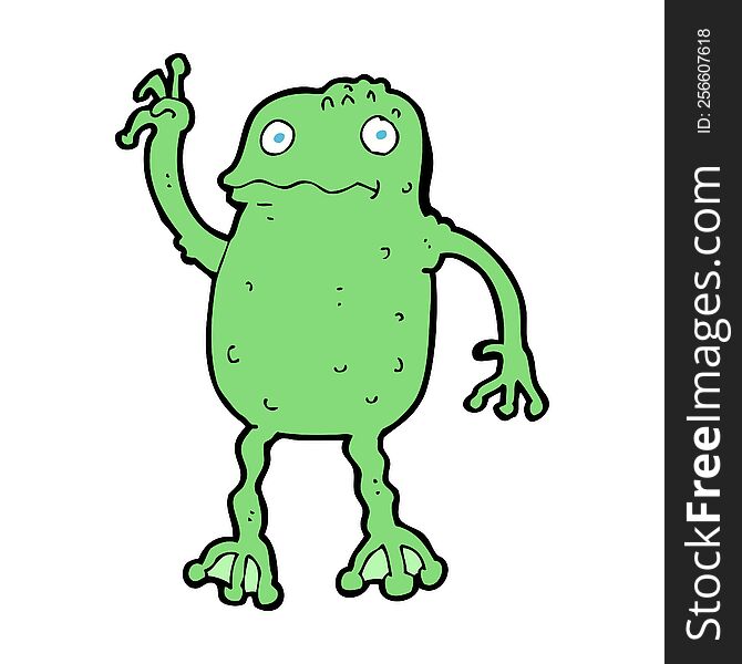 cartoon frog