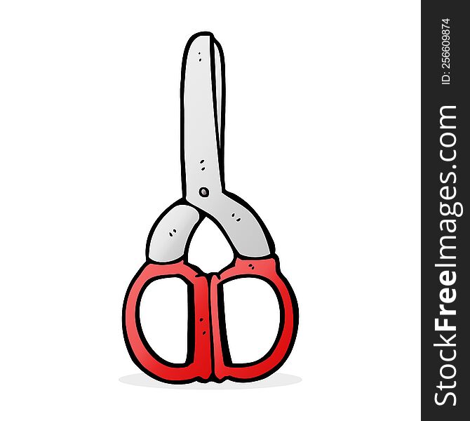 Cartoon Scissors