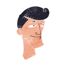 Free Cartoon Confident Man Stock Photo - 256611730