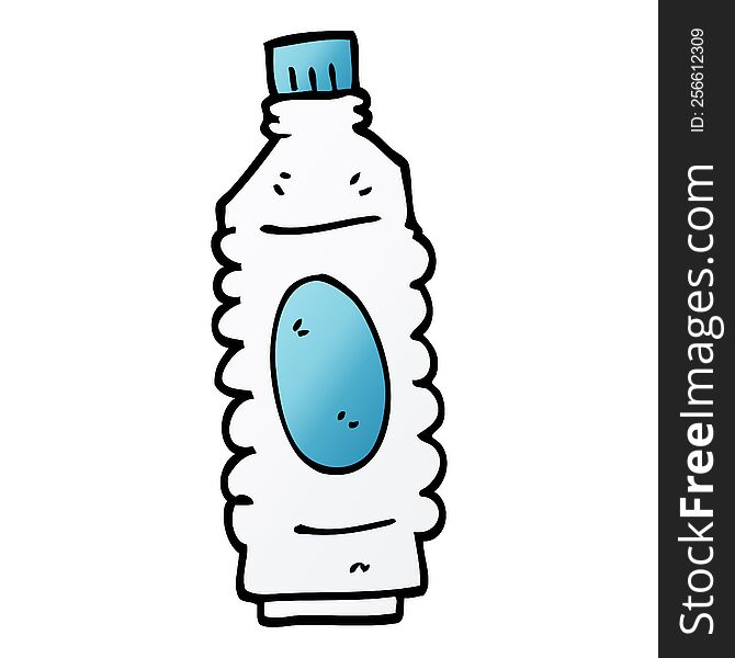 cartoon doodle drinks bottle