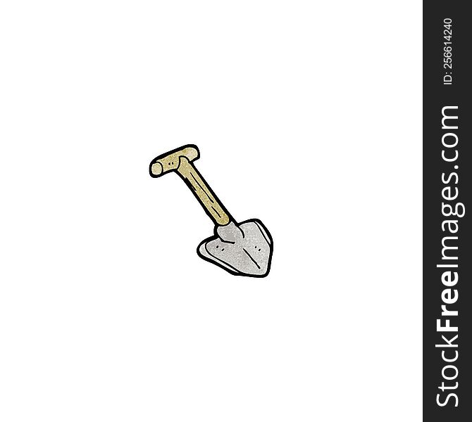 cartoon shovel