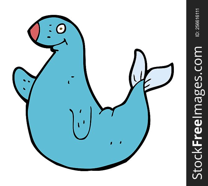 cartoon seal