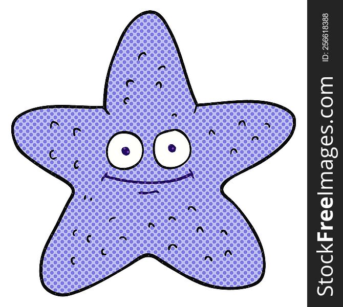 Cartoon Starfish