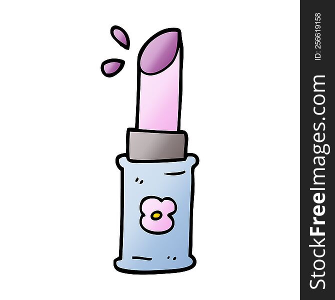 Cartoon Doodle Lipstick