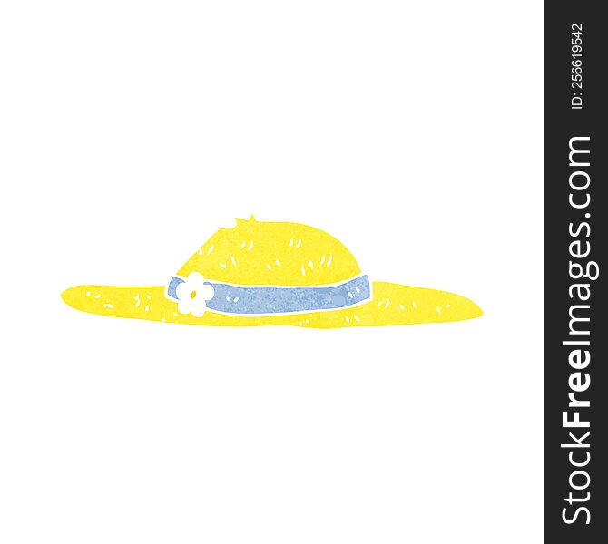 cartoon summer hat