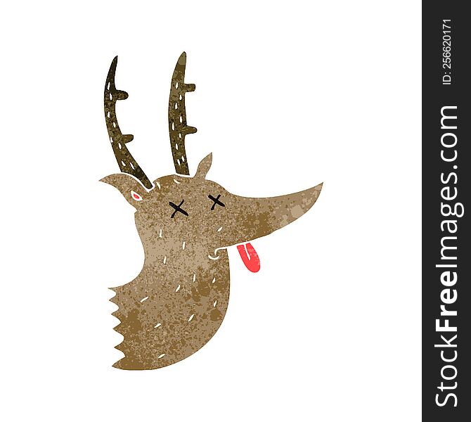 Cartoon Deer Head