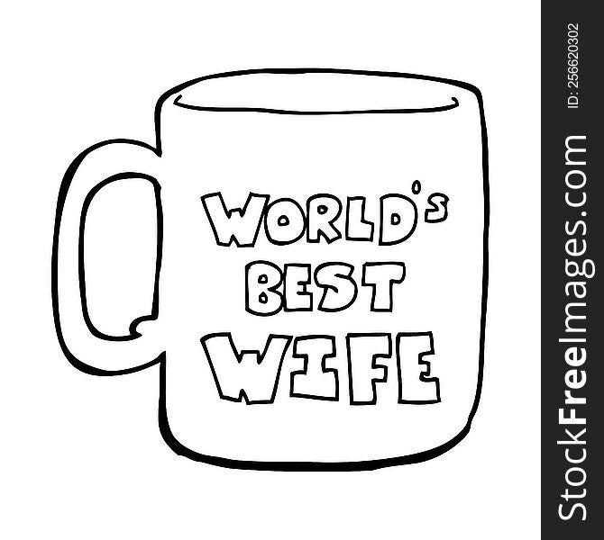 worlds best wife mug