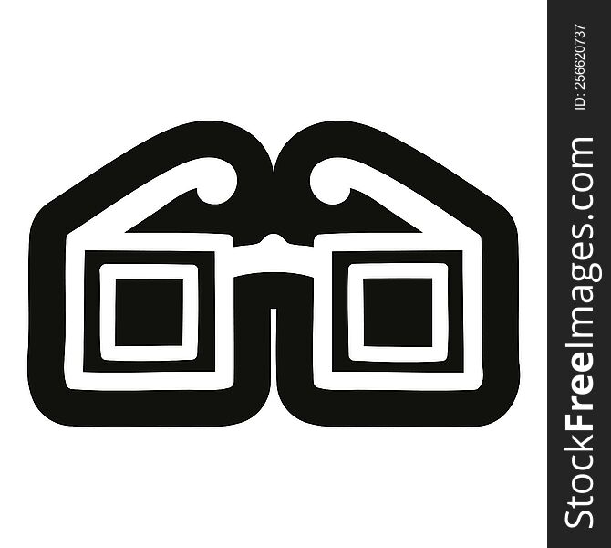 Square Glasses Icon