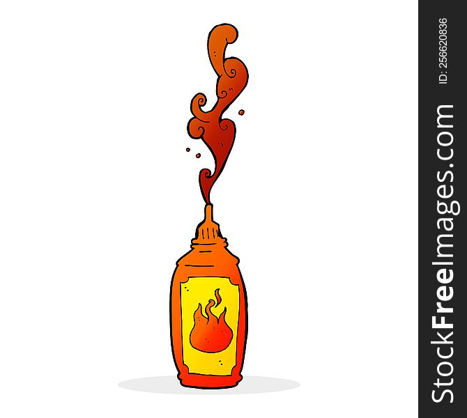 cartoon hot sauce