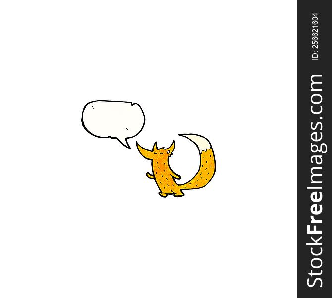 Little Fox Cartoon
