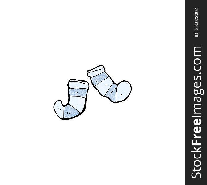 Cartoon Stripy Socks