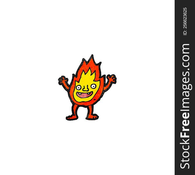 Cartoon Flame