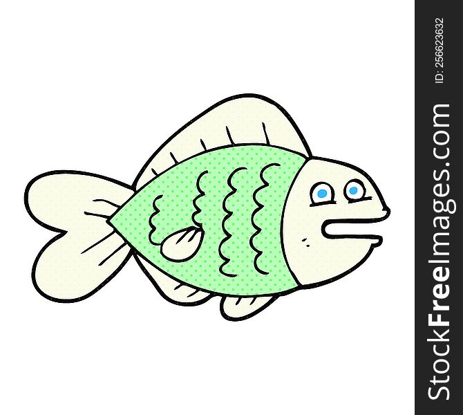 Cartoon Funny Fish