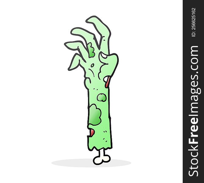 Cartoon Zombie Arm