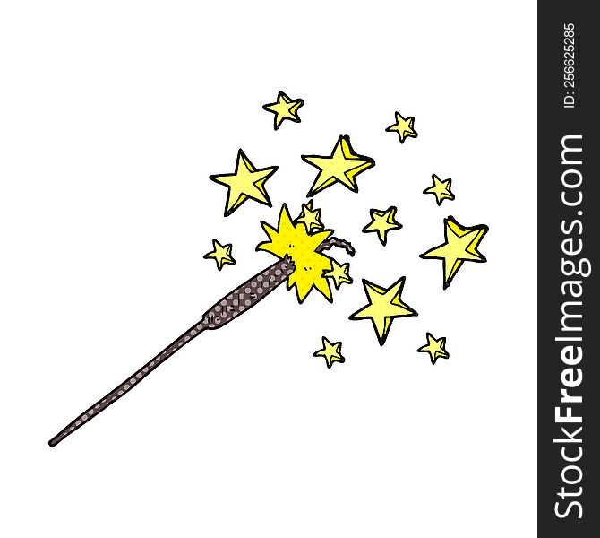 cartoon sparkler